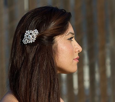 Regal Princess Jeweled Comb