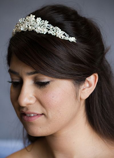 Crystal and Pearl Princess Tiara