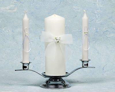 Porcelain Stephanotis Bouquet Wedding Unity Candle