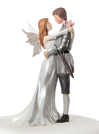 Fantasy Fairy Wedding Cake Topper