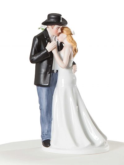 ¨Old Fashion Lovin¨ Western Wedding Cake Topper