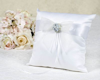Hydrangea Wedding Ring Bearer Pillow