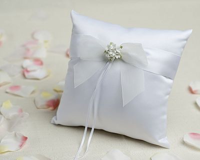 Stephanotis Wedding Ring Bearer Pillow
