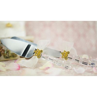 Cinderella Fairy Tale Coach Wedding Cake Server Set