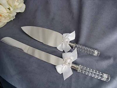 Rhinestone Quinceanera - Sweet Sixteen Cake Server Set