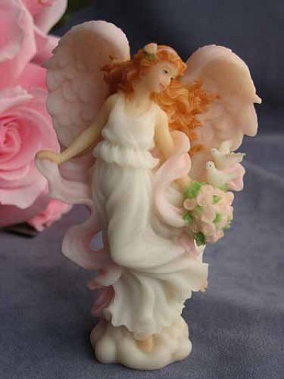Seraphim Classics ® "Harmony" Love's Guardian Wedding Angel Cake Topper