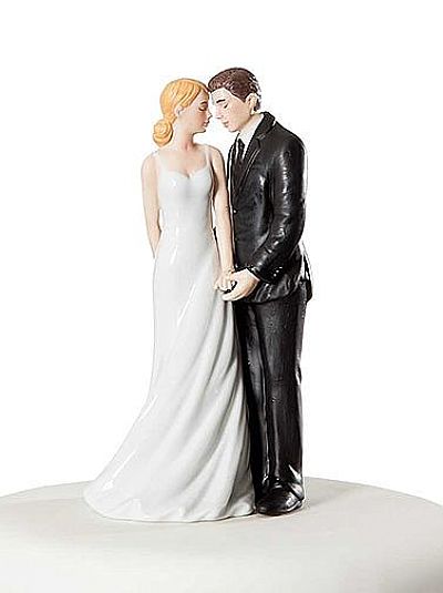 "Wedding Bliss" Cake Topper Figurine