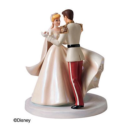 Walt Disney Classics ® Cinderella and Prince Charming "Happily Ever After" Cake Topper Figurine