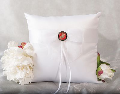 Military Wedding Ring Bearer Pillow