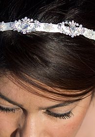 Crystal Glam Ribbon Headband