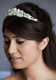 Crystal and Pearl Princess Tiara