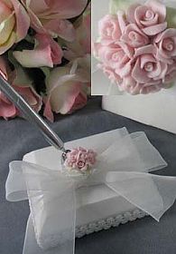 Rose Wedding Pen Holder