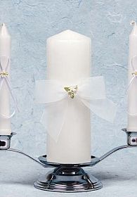 Porcelain Daisy Bouquet Wedding Unity Candle