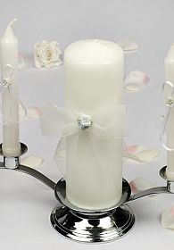 Porcelain Hydrangea Bouquet Wedding Unity Candle