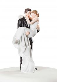 Porcelain Groom Holding Bride