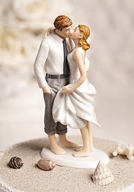 "Beach Get Away" Wedding Cake Topper 