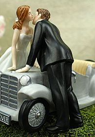 "I'll Love U 4 EVER" Wedding Cake Topper Figurine