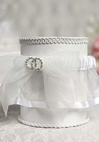 Rhinestone Rings Wedding Garter