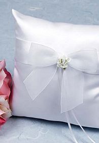 Calla Lily Bouquet Wedding Ring Bearer Pillow