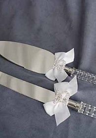 Rhinestone Quinceanera - Sweet Sixteen Cake Server Set