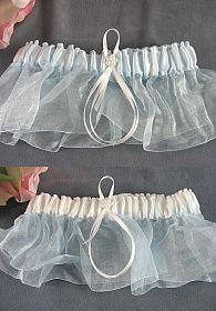 Something Blue Wedding Garter