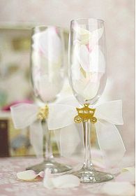 Elegant Fairy Tale Cinderella Coach Wedding Toasting Glasses