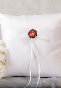 Military Wedding Ring Bearer Pillow