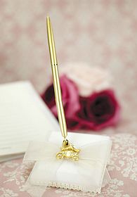 Cinderella Fairy Tale Coach Wedding Pen Holder