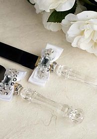 Glam Wedding Cake Server Set